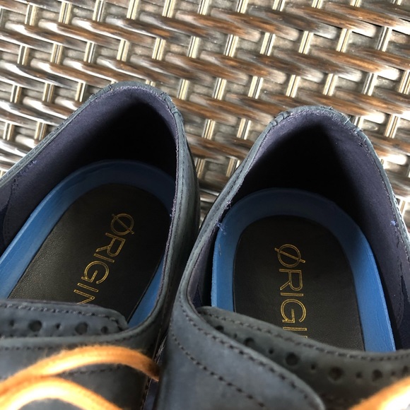 COLE HAAN Men’s Blue Suede Original Grand OS Wing Tips - Size 11M main image 10